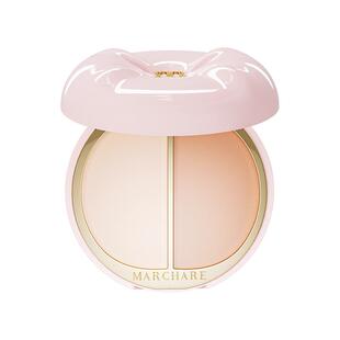 三月兔双色遮瑕盘遮瑕膏遮盖斑点脸部痘印提亮泪沟法令纹黑眼圈