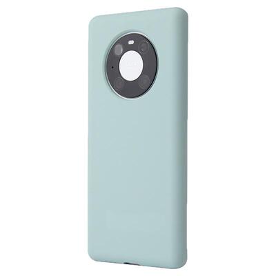 适用华为mate40手机壳液态硅胶