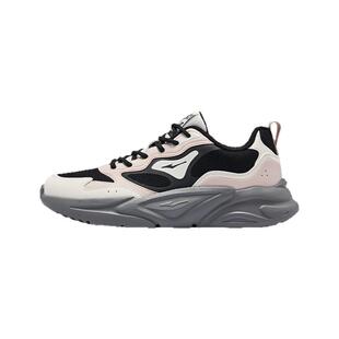 鸿星尔克狂澜3运动鞋女鞋老爹鞋厚底增高软底百搭休闲鞋跑步鞋女