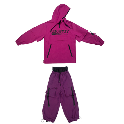 美式单双板滑雪服套装男女户外冬季雪地裤防水保暖防寒服情侣裤子