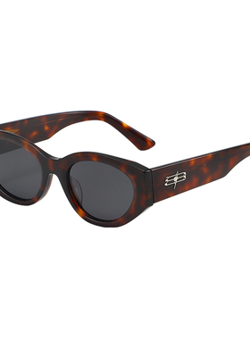 FREEDME墨镜女复古玳瑁色猫眼