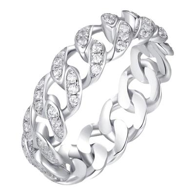 【王鼎同款】JollyMolly情侣对戒小众设计纯银链条戒指礼物送女友