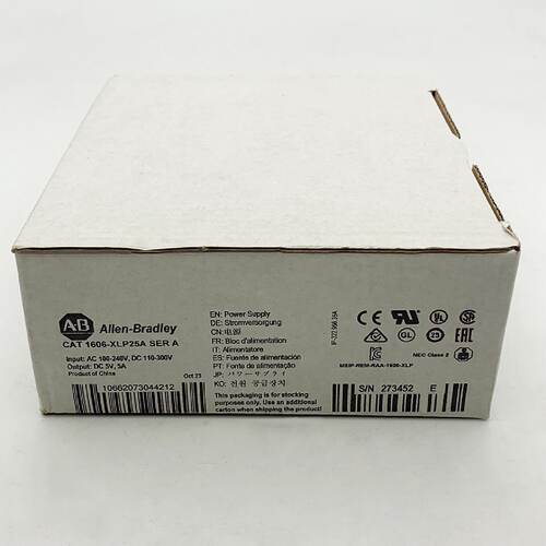 议价美国罗克韦尔Allen-BradleyAB1606-XLP25A电源全新质保1年