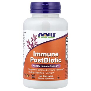 美国Now foods Immune PostBiotic 机体抵抗支持 EpiCor 60粒