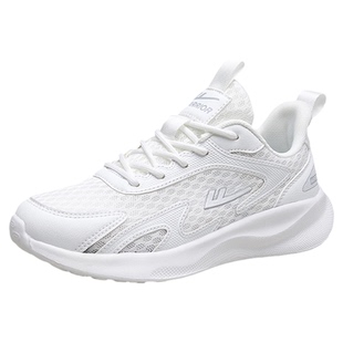 回力男鞋运动鞋新款男士休闲小白鞋夏季网面透气软底白色跑步鞋子