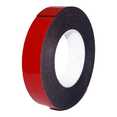 红色海绵强力高粘度铭牌双面胶