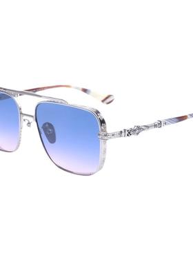 纯钛飞行员剋罗心开车墨镜男时尚