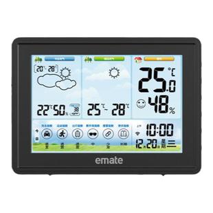 智能电子WIFI天气预报时钟万年历床头桌面PM2.5气象站室内外天气