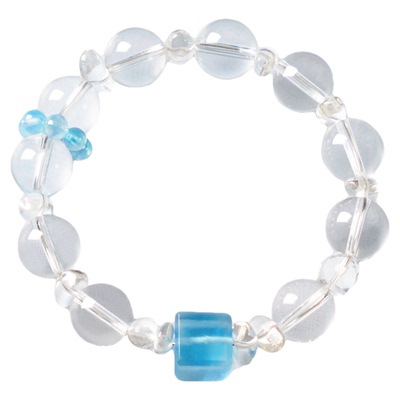 白水晶水晶手链聚财纳福前路开阔