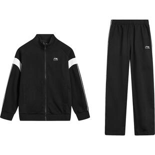 李宁儿童外套2026新款男童装中大童春秋款女青少年运动服男孩春装