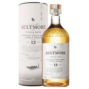 欧摩12年 单一麦芽 苏格兰威士忌 进口洋酒行货WHISKY L AULTMORE