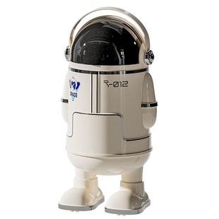 垃圾桶家用卡通免弯腰大容量纸篓带盖可移动卫生间客厅卧室收纳桶