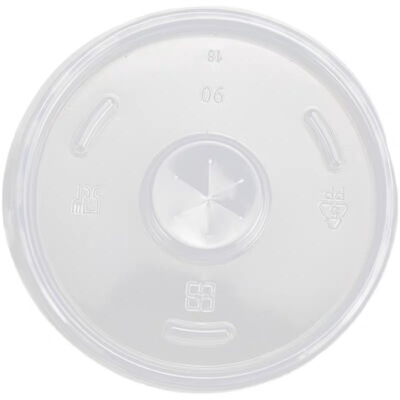 一次性纸杯防漏杯盖加厚PP盖