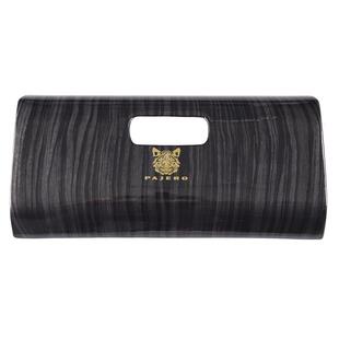 三菱PAJERO帕杰罗v73v75v77改装内饰车贴车内保护黑芩木纹装饰贴