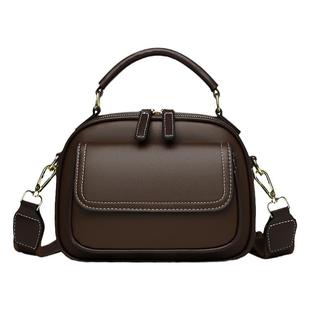 真皮百搭包包2025秋冬新款高级感女包单肩斜挎气质休闲轻奢复古包