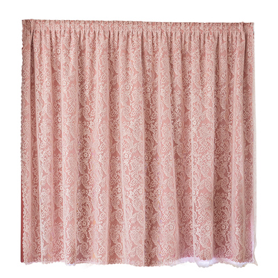 魔术贴窗帘布纱双层免打孔安装