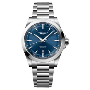 Longines浪琴新款康卡斯悦动系列自动机械钢带男表L3.830.4.92.6
