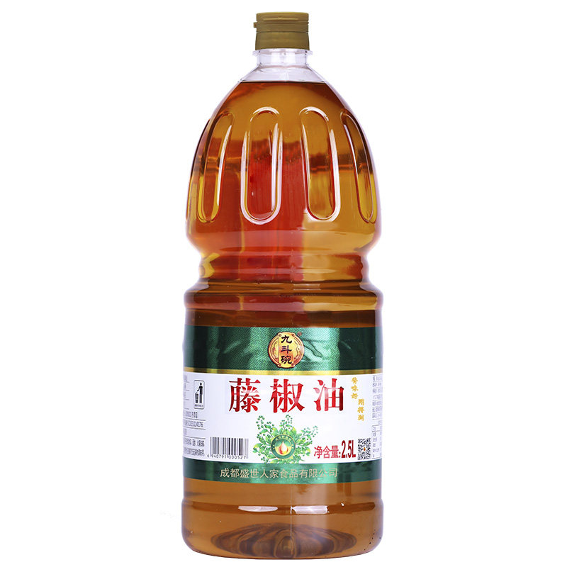 藤椒油麻油2.5升九斗碗