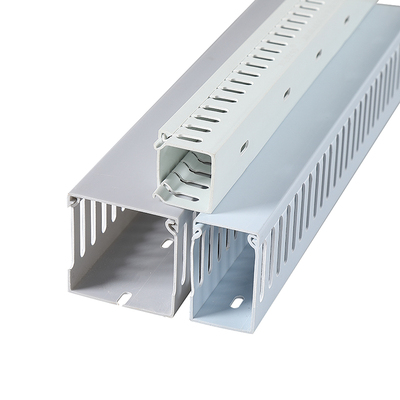 pvc阻燃U型工业塑料线槽电柜走
