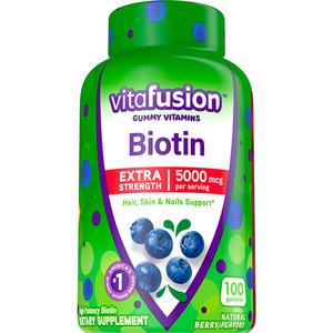 vitafusion生物素发量蓬蓬软糖