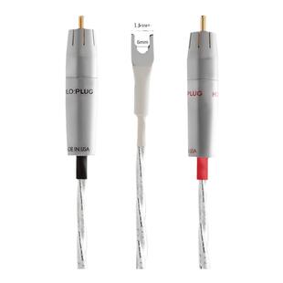 HIFI发烧级Preffair 信号线黑胶唱臂线LP唱盘线RCA音频线含地线