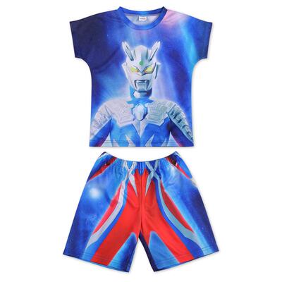 Ultraman奥特曼睡衣男童冰丝套装