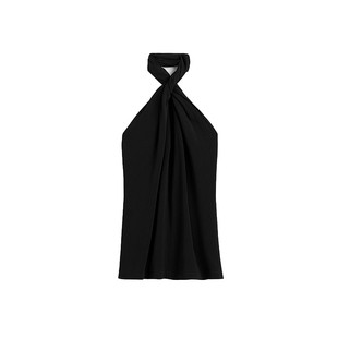 J1M5买手店 TOTEME 26早秋 扭结针织无袖挂脖背心 设计师品牌