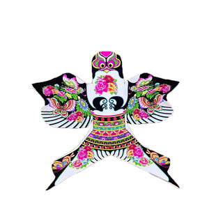 小红书同款迷你沙燕金鱼风筝结婚晨袍拍照道具古风纸鸢手持道具