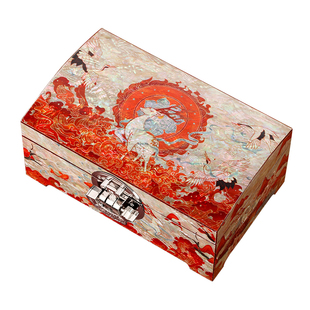 锦贝传说螺钿首饰盒漆器新结婚礼物新娘新人生日新年春节女友老婆