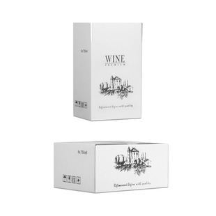 6瓶装空白红酒包装箱6支葡萄酒纸箱纸盒订做竖装批发礼盒现货通用