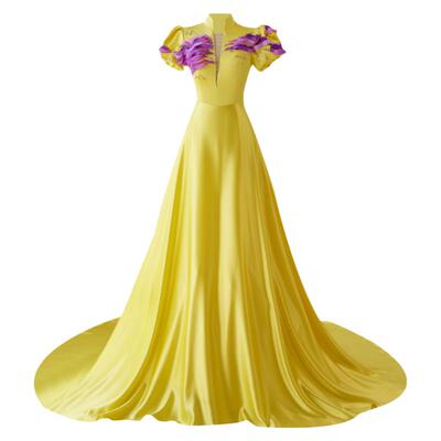 晚会主持人礼服女美声独唱演出服