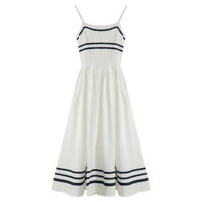 稀有概率白昼航线吊带连衣裙