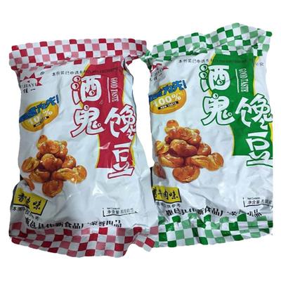 5斤酒鬼蚕豆兰花豆下酒菜牛肉味香辣味馋豆零食大袋装休闲零食