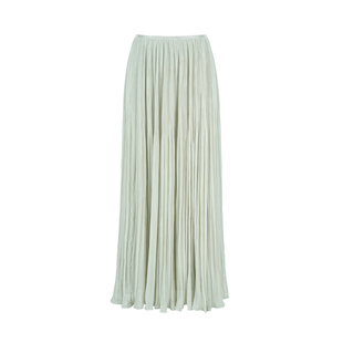 LYNEE【迷迭花园】早春氛围感大摆伞裙半身裙 薄荷绿纱半裙