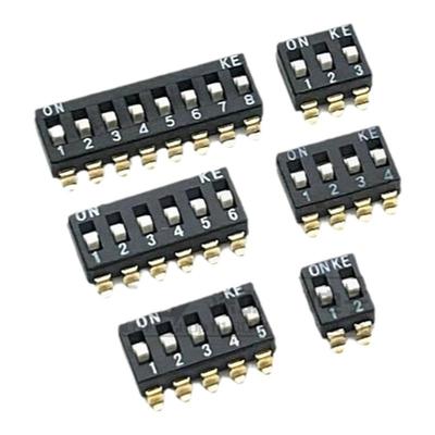 KE贴片拨码编码开关2.54MM间距
