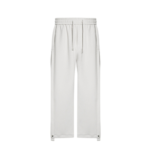 二十二号穿搭男士休闲裤高级感百搭直筒长裤小众剪裁设计师款裤子