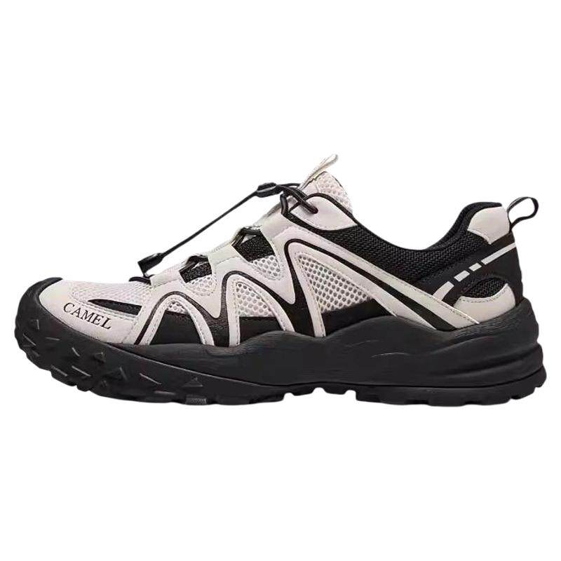 骆驼云山1AIR男鞋2026春夏新款运动休闲鞋透气网面户外徒步登山鞋