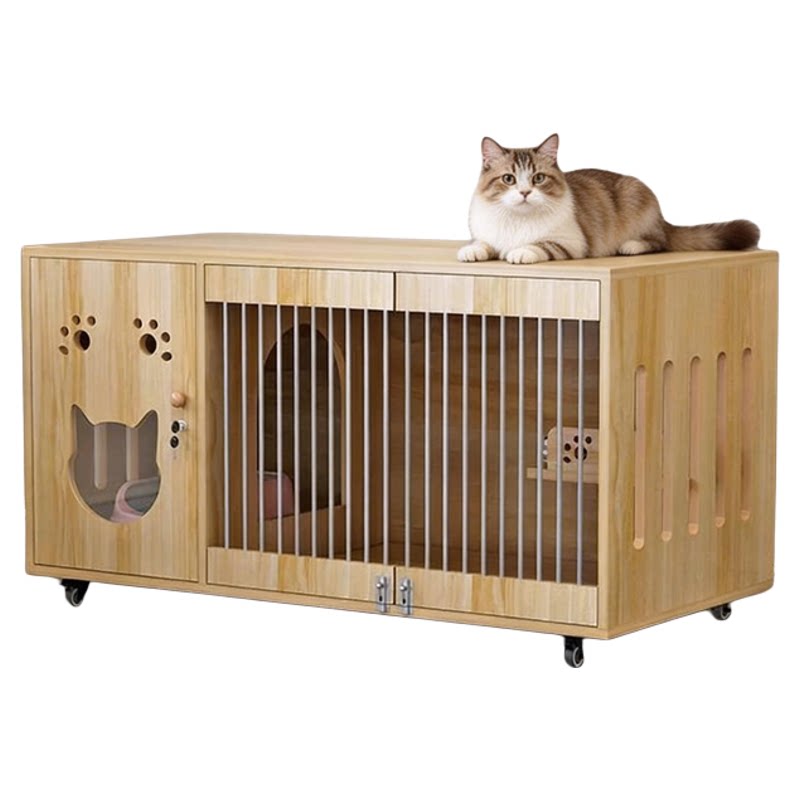 猫别墅猫舍超大空间一体豪华猫笼猫笼子/猫别墅