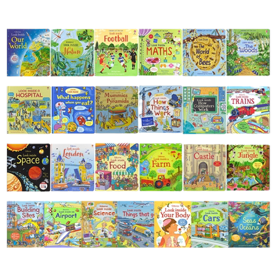 尤斯伯恩看里面系列科普翻翻书