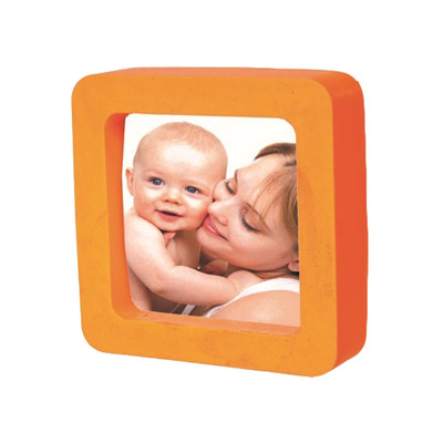 正方形小相框塑胶简约磁性