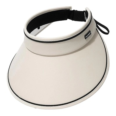 夏季新款空顶帽女士加大帽檐双层防晒遮阳帽子UV防紫外线XMZ247