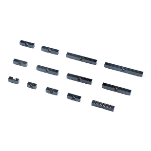 DC3-6/8/10/12/14/16/20-50P贴片2.0mm间距简易牛角插座IDC连接器