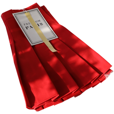 安露曼短裙百褶裙百搭a字半身裙