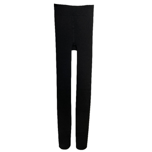 一条过冬1400D冬季打底裤加绒加厚保暖显瘦连裤袜女秋冬外穿黑色