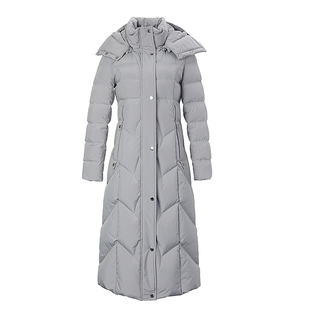 2025冬季新款超长款到脚踝羽绒服女长款修身收腰加厚防寒外套超长