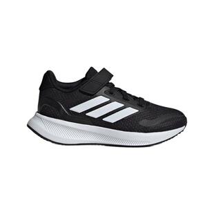 ADIDAS KIDS阿迪达斯 RUNFALCON 5 EL C黑色跑步鞋男小童IE8574