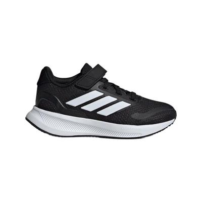 ADIDAS KIDS阿迪达斯 RUNFALCON 5 EL C黑色跑步鞋男小童IE8574
