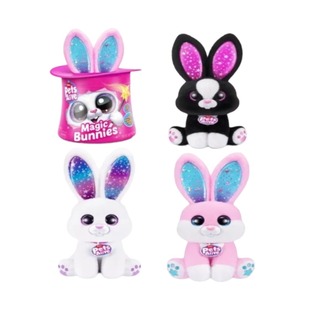 【自营】zuru佩特宠物邦妮兔魔法帽魔杖声光盲盒女孩玩具毛绒公仔