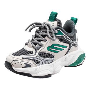 哈比熊儿童运动鞋透气网面2026春夏季新款户外休闲防滑耐磨男童鞋