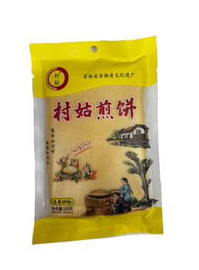 东北长白山特产肯拓村姑煎饼120g*1袋红枣玉米小米大米杂粮大煎饼